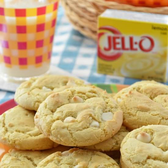 Lemon Cheesecake Pudding Cookies - Recipe photo by Breezy Bakes