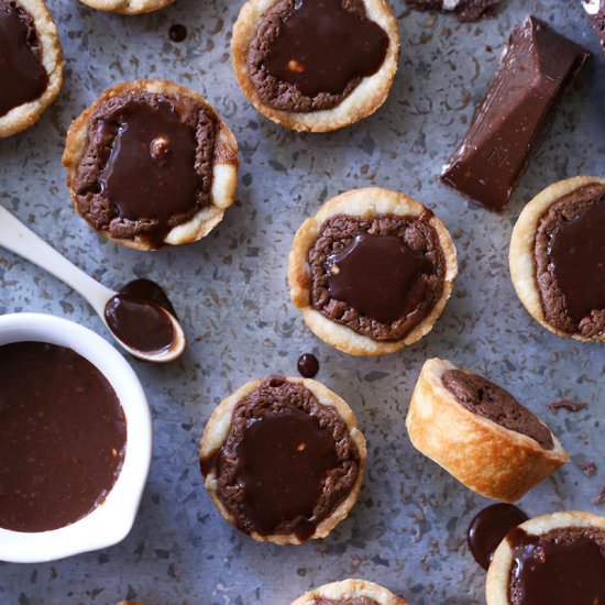 Espresso Toblerone Tartlets - Recipe photo by tuttidolci