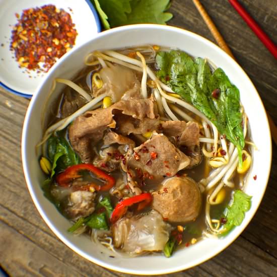 Boat Noodle Recipe From Thailand - Recipe photo by schawel