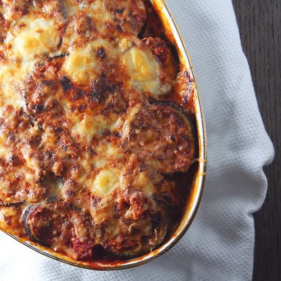 Eggplant and Chicken Lasagna - Recipe photo by Sprinkles and Sauce