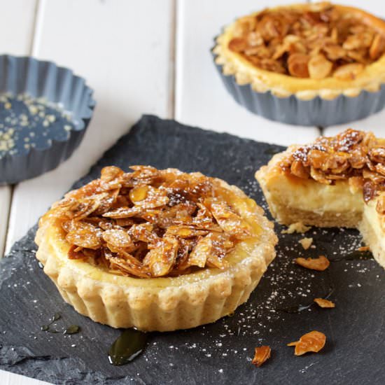Honey and Almond Tarts - Recipe photo by finefreshfood