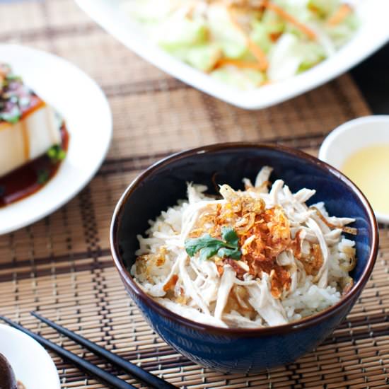 Taiwanese Chicken Rice - Recipe photo by CuriousNut