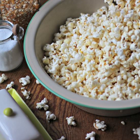 Stove-Top Popcorn - Recipe photo by the_gourmet_RD