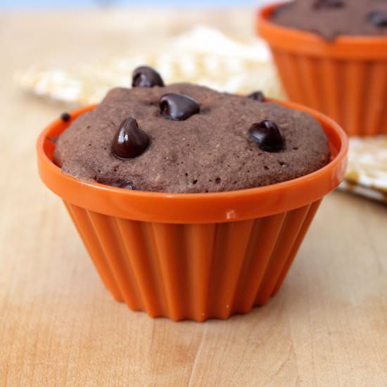 Vegan One Minute Chocolate Muffin - Recipe photo by 360familynutrition