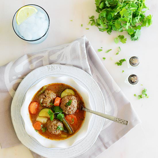 Albondigas Soup - Recipe photo by Muy Delish