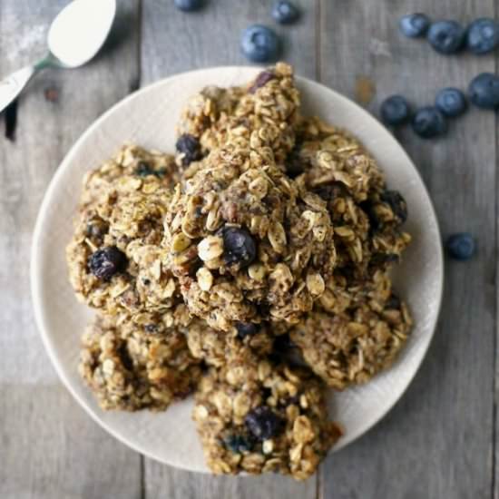 Blueberry and Acai Tea Oat Cookies - Recipe photo by healthyrecipeecstasy