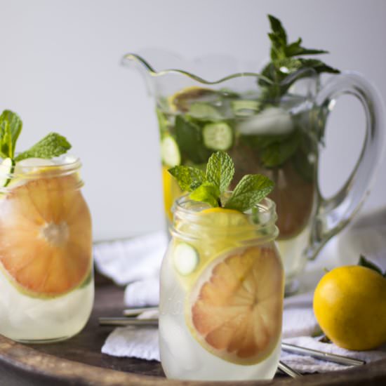 Citrus Detox Water - Recipe photo by My Diary of Us