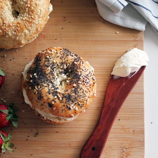 New York Style Bagels - Recipe photo by The Makers Society