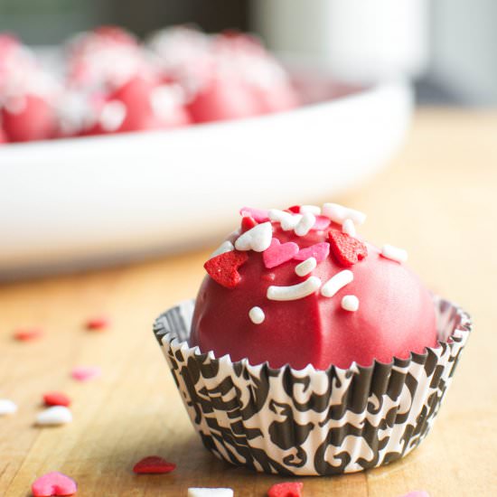 Red Velvet Truffles - Recipe photo by A baJillian Recipes