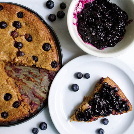 Lemon Blueberry Cake - Recipe photo by littlemarketkitchen
