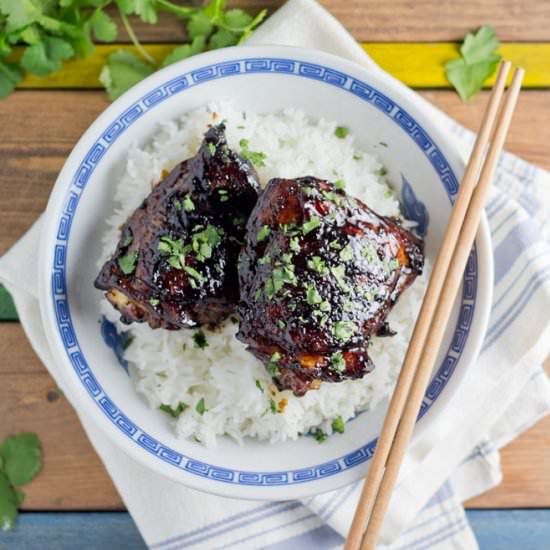 Soy-glazed Black Pepper Chicken - Recipe photo by SaucySpatula