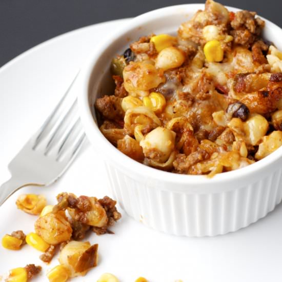 Mexican Baked Pasta - Recipe photo by bake.eat.repeat.