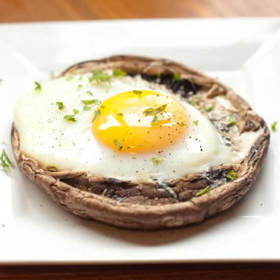 Portobello Baked Egg - Recipe photo by servedfromscratch