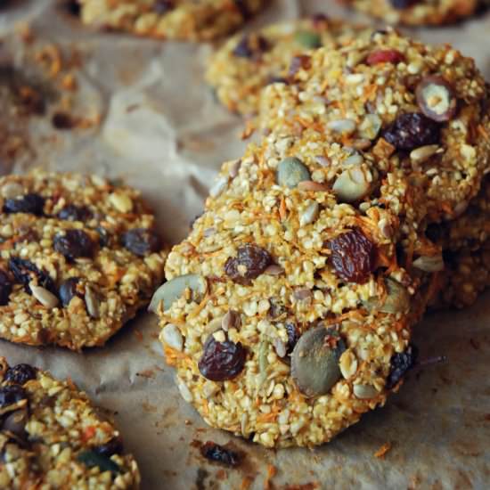 Carrot oat cookies - Recipe photo by dietetyczne-fanaberie