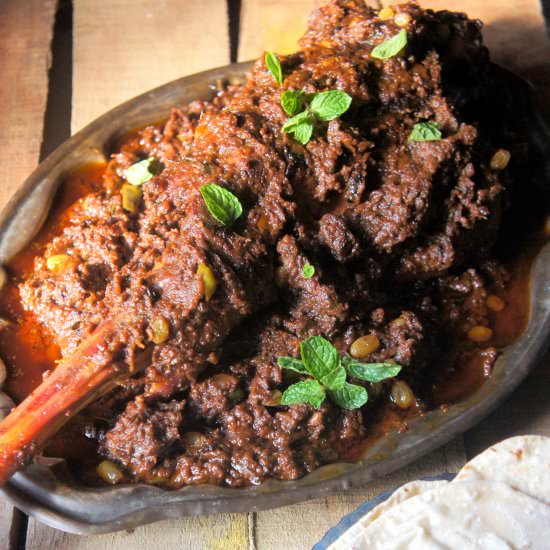 Dum ki Raan - Recipe photo by Priyadarshini Chatterjee