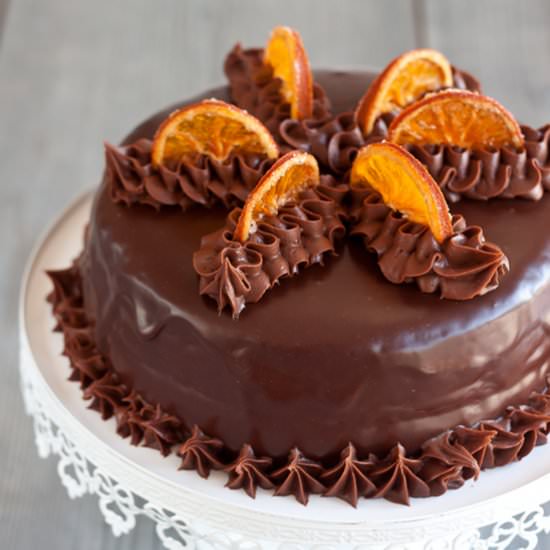 Chocolate Orange Cake - Recipe photo by La Cuoca dentro