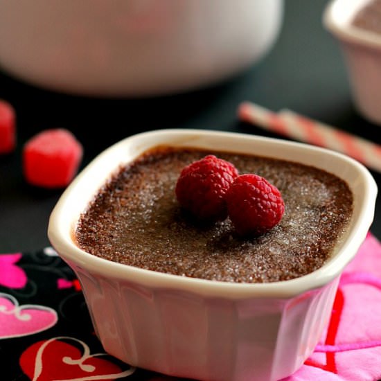 Chocolate Creme Brulee - Recipe photo by pumpkinnspice