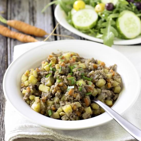 Beef & Vegetable Skillet - Recipe photo by WorthCooking