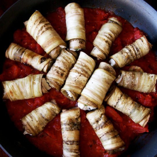 Eggplant Involtini - Recipe photo by doublethyme