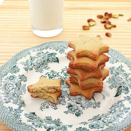 Pistachio Biscuits - Recipe photo by La Cuoca dentro