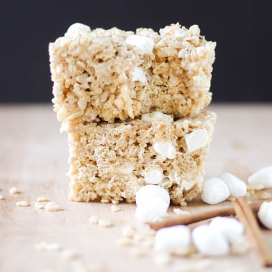 Brown Butter Rice Krispies Treats - Recipe photo by kmwizzle