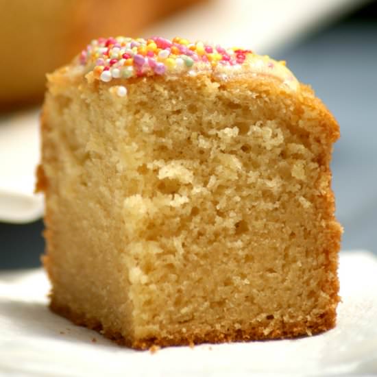 Lightened Up Fairy Bread Cake - Recipe photo by SouthernInLaw