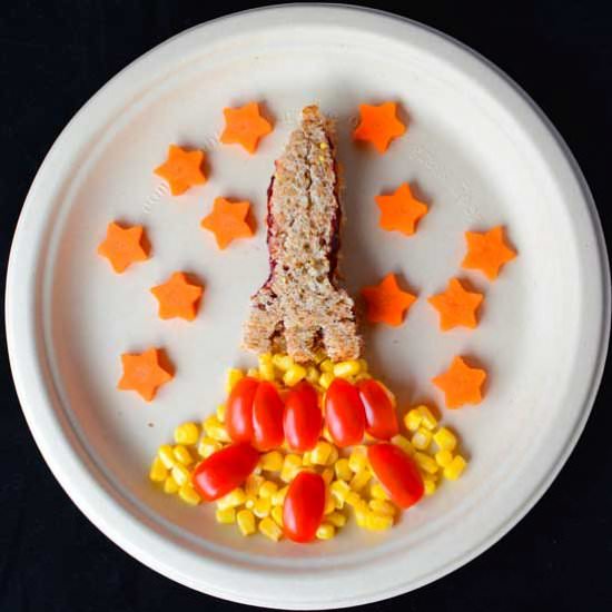 Blast Off Fun Plate - Recipe photo by SimpleSeasonal