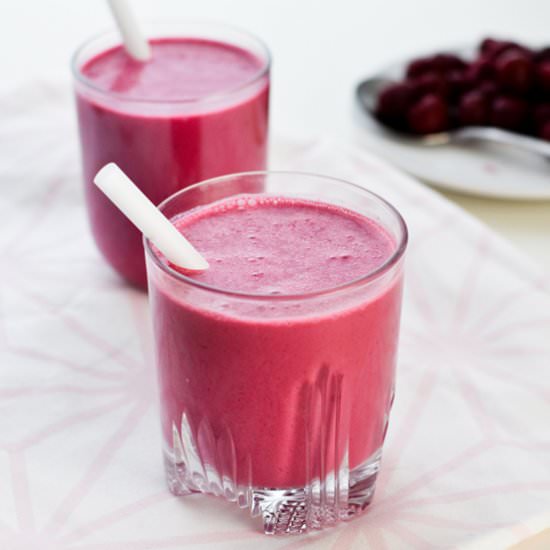 Cherry Beet Smoothie - Recipe photo by sugarsalted