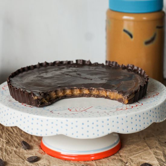 XL Peanut Butter Cookie Dough Cup - Recipe photo by bakerita