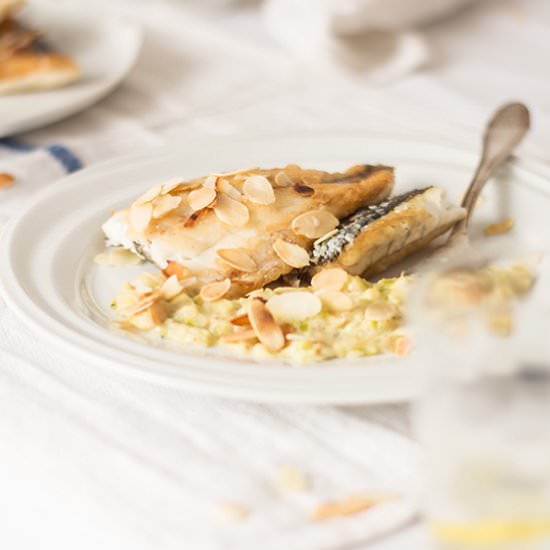 Sea Bass with Fennel and Saffron - Recipe photo by myspanishtaste