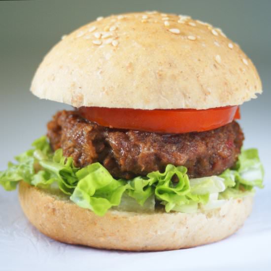 Easy Vegan Burger Patties - Recipe photo by Creative Vegan Cooking