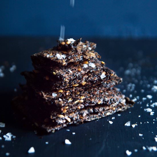 Gluten-Free Seed Crackers - Recipe photo by cashewkitchen