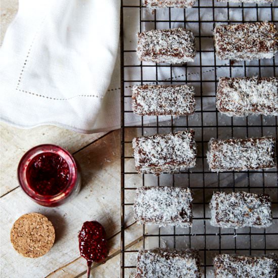 The Ultimate Paleo Lamington - Recipe photo by A Conscious Collection