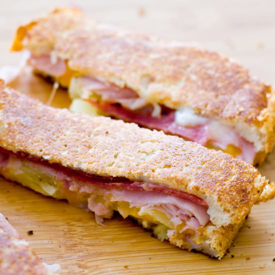 Hawaiian Grilled Cheese Dippers - Recipe photo by a latte food
