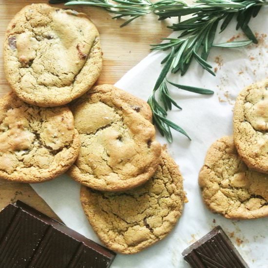 Olive Oil, Rosemary & Salted Cookie - Recipe photo by eesingle