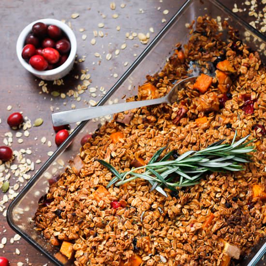 Sweet Potato Casserole with Granola - Recipe photo by ImmigrantsTable