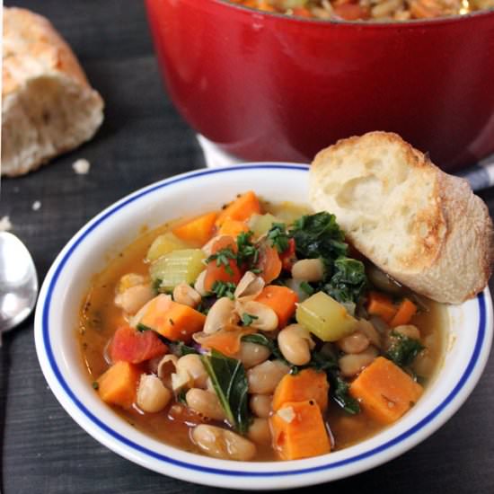 Tuscan Vegetable Soup - Recipe photo by ItDoesntTasteLikeChicken