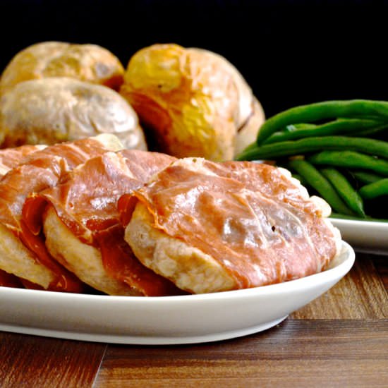 Pork Loin with Parma Ham and Sage - Recipe photo by CharlottesLivelyKitchen