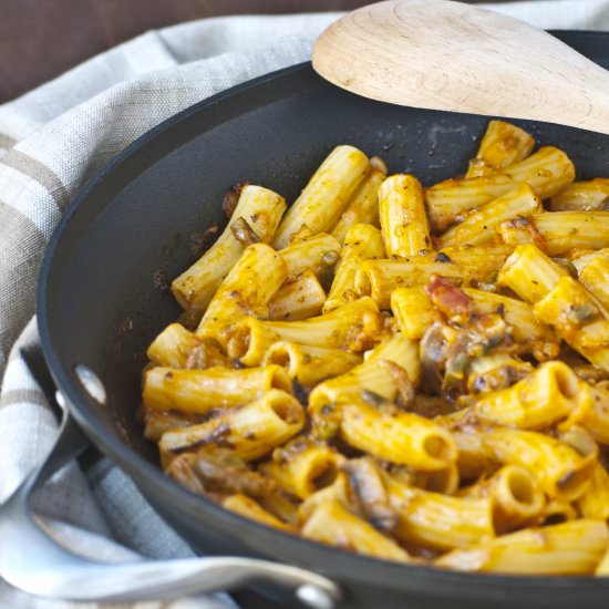 Jazzed Up Tortiglioni Rosato - Recipe photo by alittlesweetlife