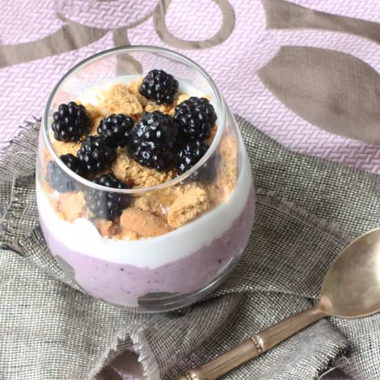 Blackberries Trifle - Recipe photo by el mon de juju