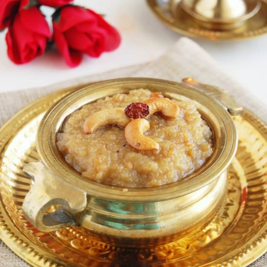 Samai Arisi Sakkarai Pongal - Recipe photo by 7aumsuvai