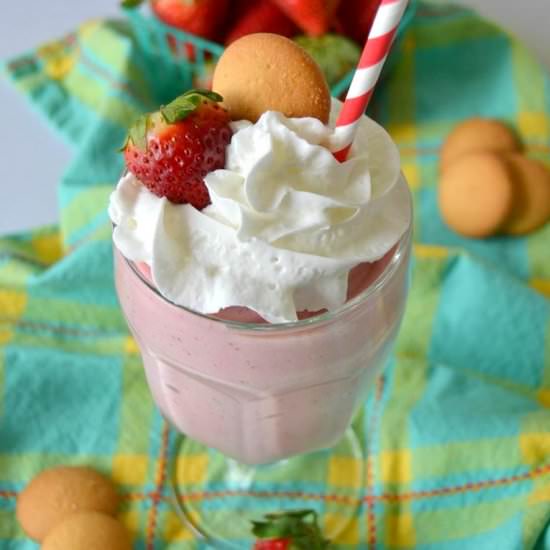 Strawberry Shortcake Smoothie - Recipe photo by Fair Robin Revival