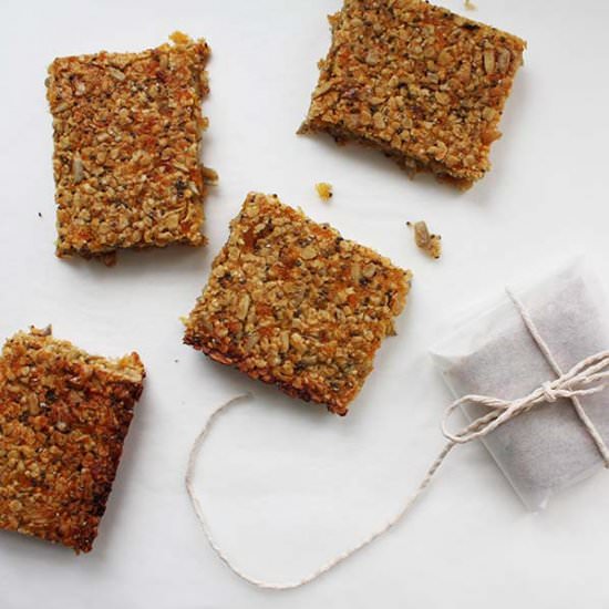 Healthy Flapjacks - Recipe photo by Small Acorns