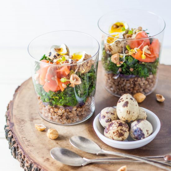 Toasted Buckwheat Trifles - Recipe photo by tassedamour