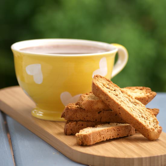 Skinny Peanut Butter Biscotti - Recipe photo by SouthernInLaw