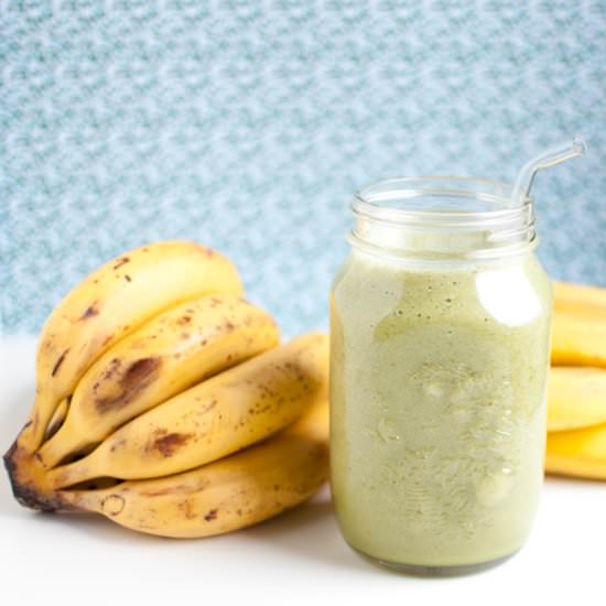 Raw banana smoothie - Recipe photo by shinewithnature