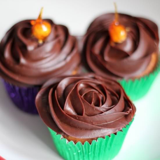 Nutella Cupcakes - Recipe photo by catcookies