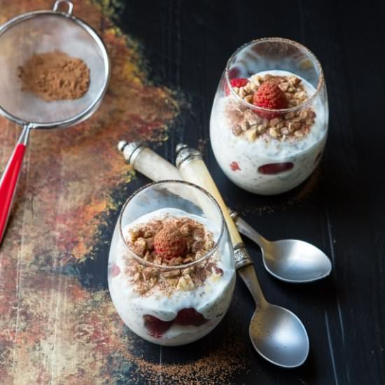 Toasted Hazelnut Breakfast Parfaits - Recipe photo by Azestybite