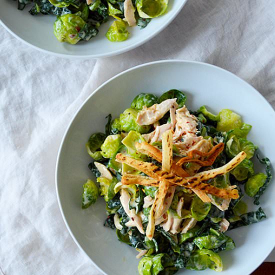 Chicken Salad with Hummus Dressing - Recipe photo by lizmcavoy