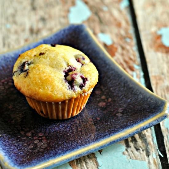 BAM! Blueberry Mini-Muffins - Recipe photo by loavesanddishes